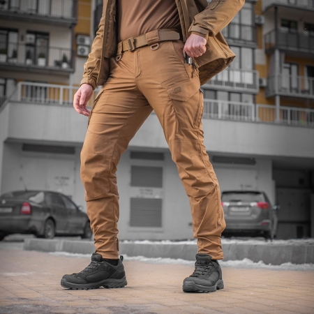 Spodnie taktyczne M-Tac Aggressor Gen. II Flex brązowe