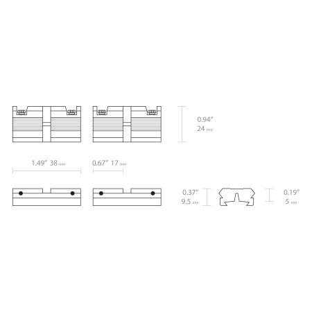 Adapter szyny Hawke Dovetail na Picatinny