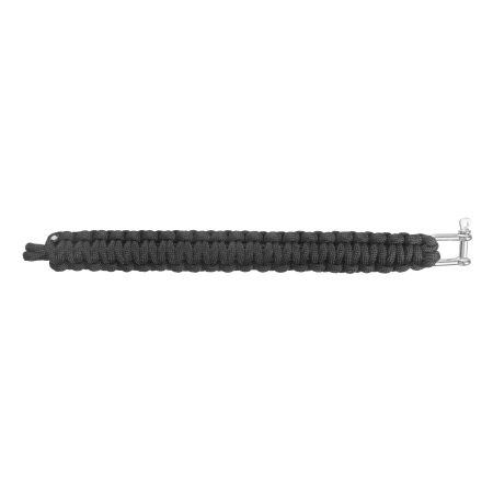 Bransoletka BCB paracord czarna