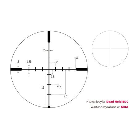 Luneta celownicza Vortex Diamondback 3-9x40 1'' BDC/V-Plex