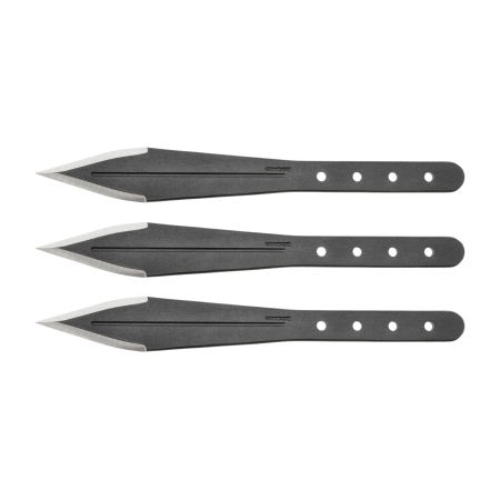 Nóż Condor rzutka 12" 3 szt. czarny