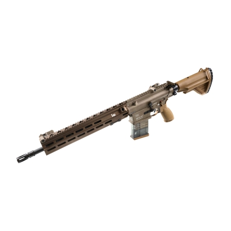 Replika karabinek ASG H&K Heckler&Koch HK M110 A1 6 mm BB, brązowa