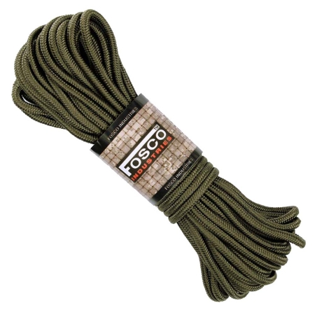 Sznur Fosco 5 mm 15 m oliwkowy
