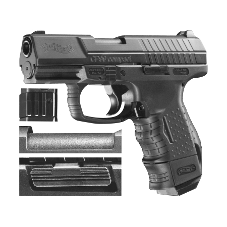 Pistolet wiatrówka Walther CP99 Compact 4,5 mm Blowback BB CO2