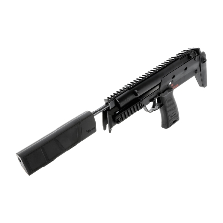 Pistolet maszynowy wiatrówka Heckler&Koch MP7 SD 4,5 mm sprężynowa