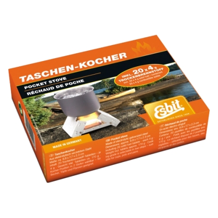 Kuchenka turystyczna Esbit Stove mała (20x4 g)