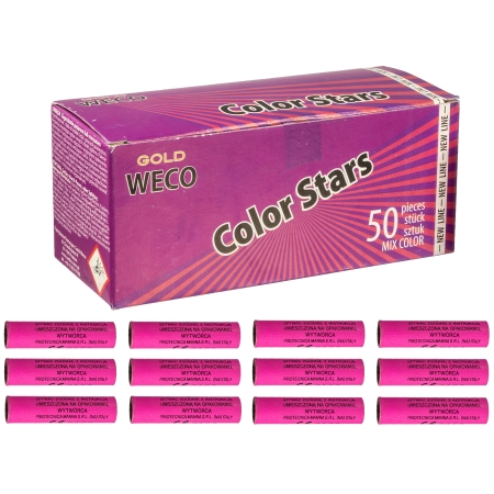 Raca pistoletowa Color Stars RP2 50 szt.