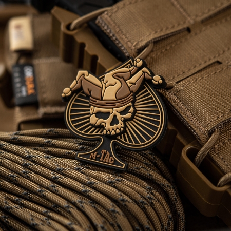 Naszywka Patch M-Tac Ace of Spades 3D PCV coyote