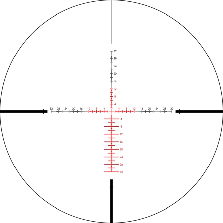 Luneta celownicza Vortex Viper PST II 3-15x44 FFP 30 mm AO EBR-7C