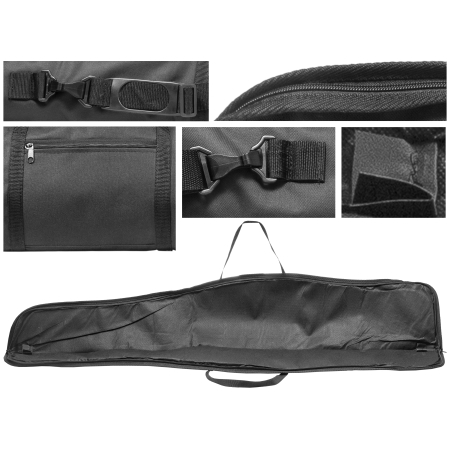 Pokrowiec soft 120 cm 1 kieszeń czarny