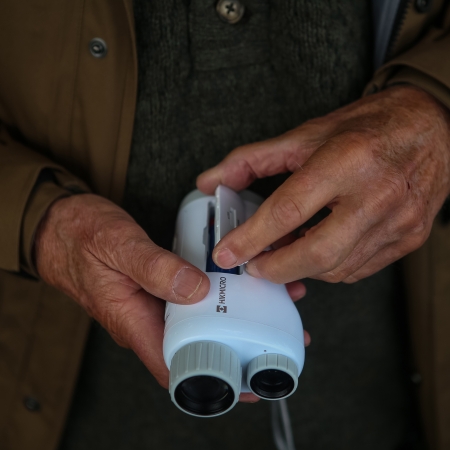 Monokular obserwacyjny noktowizor HIKMICRO by HIKVISION Heimdal H4D biały