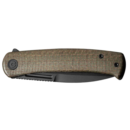 Nóż składany Civivi Cetos C21025B-3 green micarta