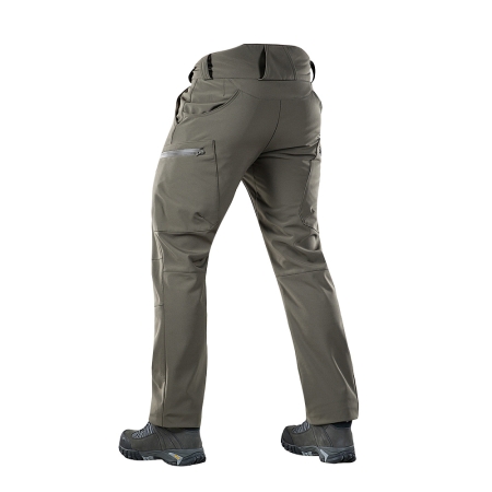 Spodnie trekkingowe M-Tac Soft Shell Winter oliwkowe