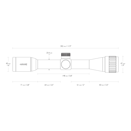 Luneta celownicza Hawke Vantage 1