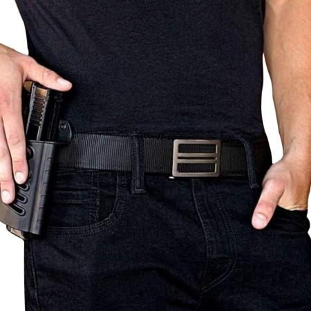 Pas taktyczny Kore Essentials Tactical Nylon Gun Belt GM X1 czarny