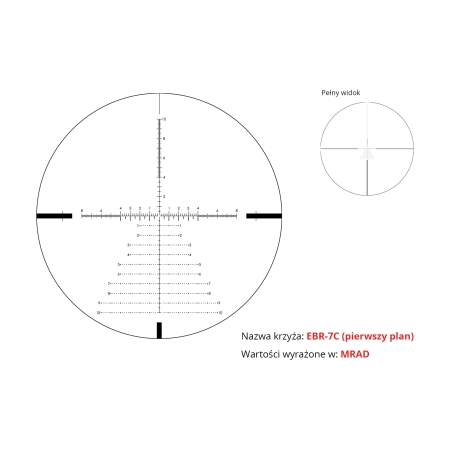 Luneta celownicza Vortex Venom 5-25x56 FFP 34 mm AO EBR-7C MOA/MRAD