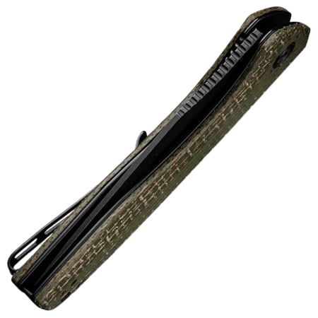 Nóż składany Civivi Baklash C801K green micarta