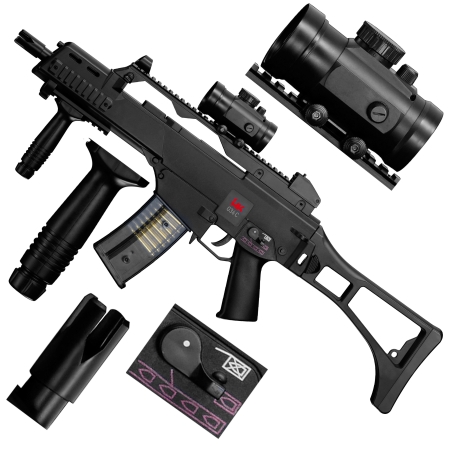 Replika karabinek ASG Heckler&Koch G36C metalowa lufa 6 mm
