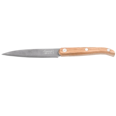 Komplet noży Laguiole Oak wood Stonewash z blokiem magnetycznym