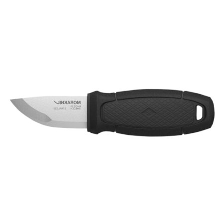 Nóż Morakniv Eldris czarny z zestawem Neck Knife stal nierdzewna