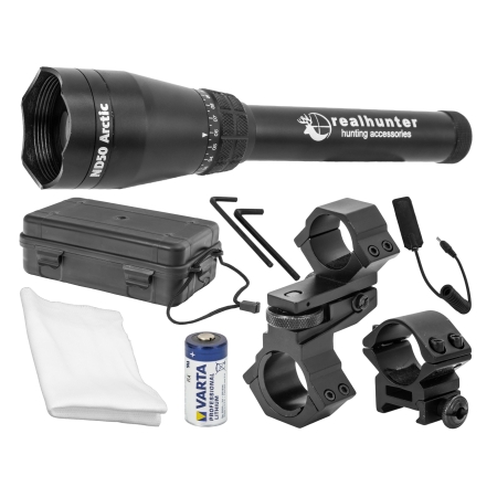Latarka laserowa RealHunter ND50 Arctic