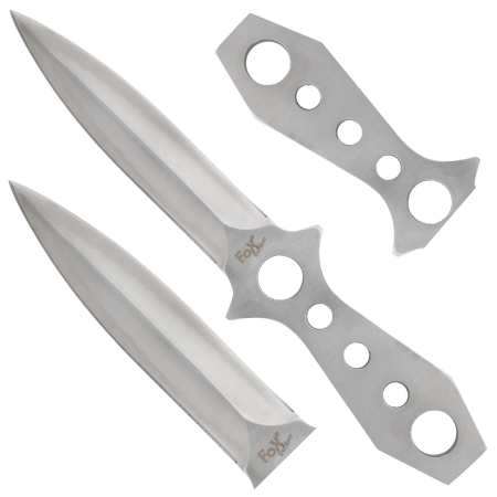 Nóż rzutka Fox Outdoor 22,5 cm w pokrowcu