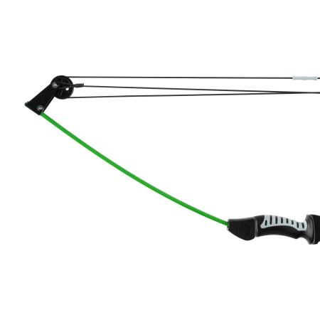 Łuk bloczkowy dla dzieci NXG CB Cadet4 Set 15 lbs zielony na przyssawki