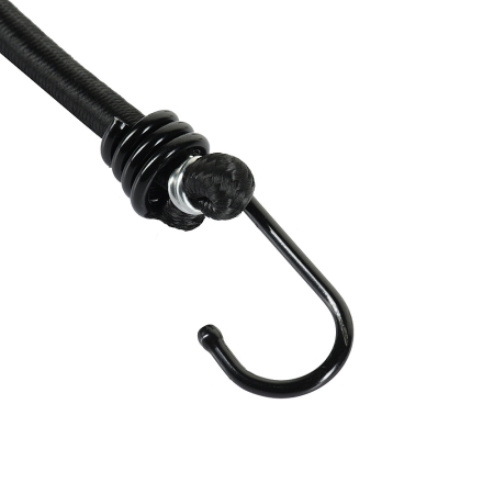 Sznur M-Tac Elastyczny Z Haczykami Black (2 szt.)