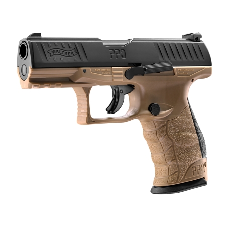 Pistolet na kule gumowe Walther PPQ M2 T4E kal. .43 brązowy
