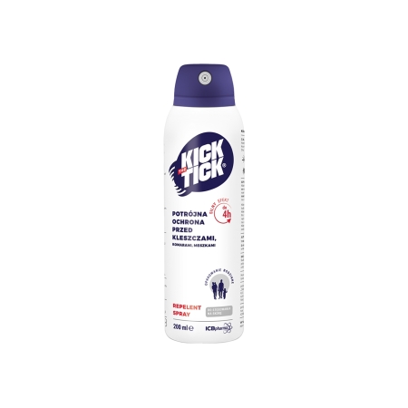 Repelent spray Kick The Tick Max Plus 200 ml