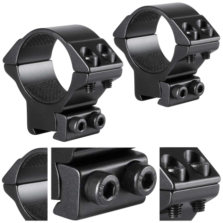 Montaż lunety Hawke Match średni 30 mm Dovetail