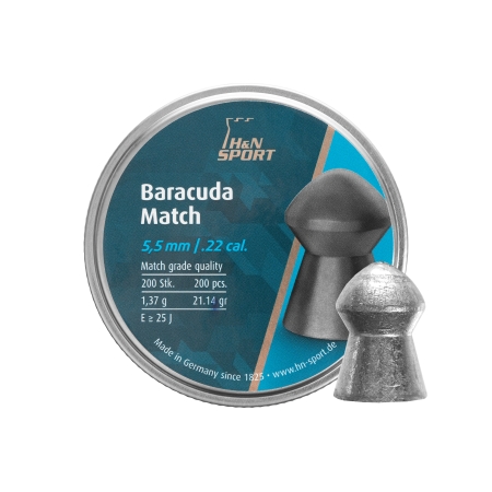 Śrut diabolo H&N Baracuda Match 5,51 mm 200 szt.