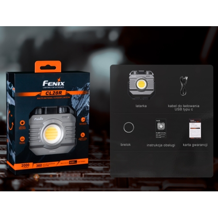Lampa kempingowa Fenix CL28R