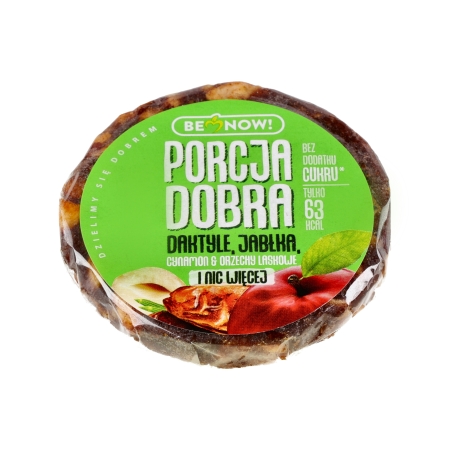 Kostka Porcja Dobra z niespodzianką owocowo-orzechowa z cynamonem