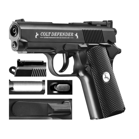 Pistolet wiatrówka Colt Defender 4,5 mm BB CO2