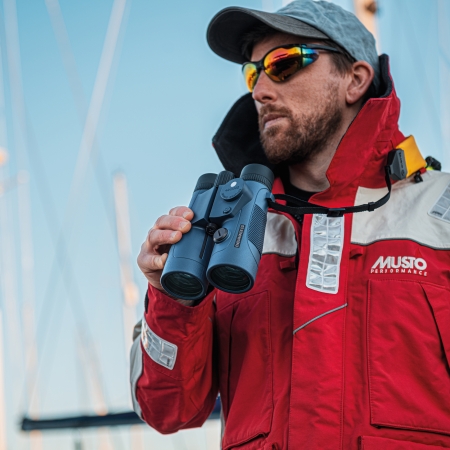 Lornetka z kompasem Hawke Endurance ED Marine 7x50 niebieska