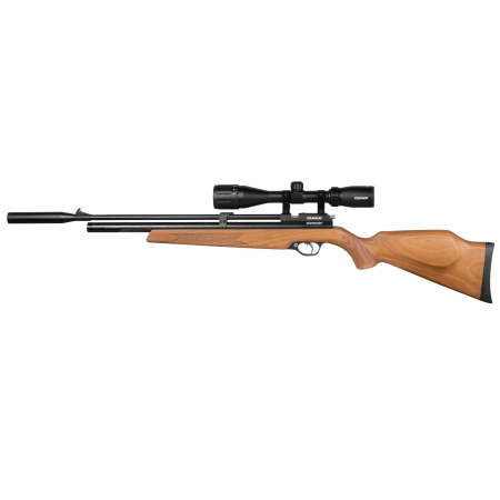 Zestaw Diana Wiatrówka PCP Stormrider 4,5 mm Ek < 17J drewno + luneta celownicza Diana 3-9x40 1" AO Duplex z/m 11 mm