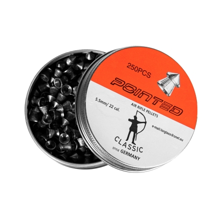Śrut diabolo Classic Pointed Boxer 5,5 mm 250 szt. molet