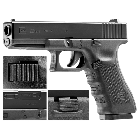 Replika pistolet ASG Glock 22 gen 4. 6 mm