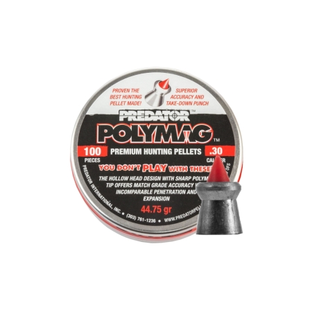 Śrut diabolo JSB Polymag Predator 7,62 mm 100 szt.