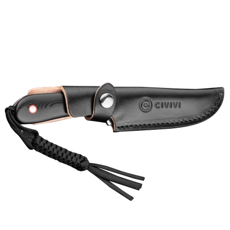 Nóż o stałej klindze Civivi Elementum C2104A black / red