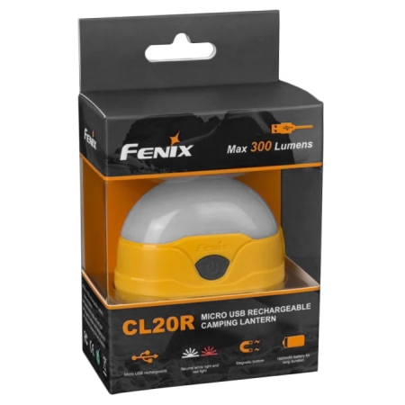 Lampa kempingowa Fenix CL20R pomarańczowa