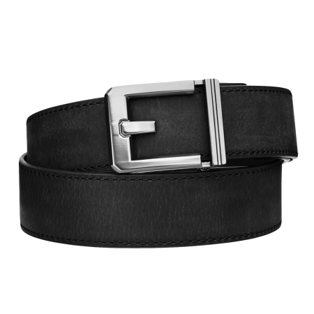Pas strzelecki Kore Essentials Buffalo Leather Gun Belt X3 czarny