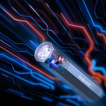 Latarka LED Fenix E-CP niebieska