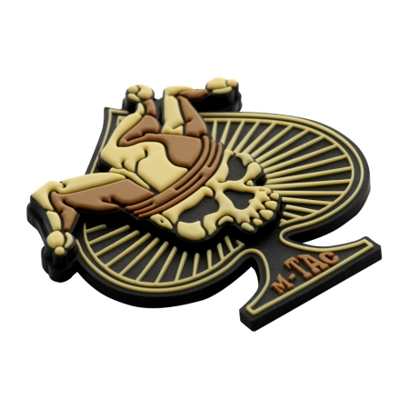 Naszywka Patch M-Tac Ace of Spades 3D PCV coyote