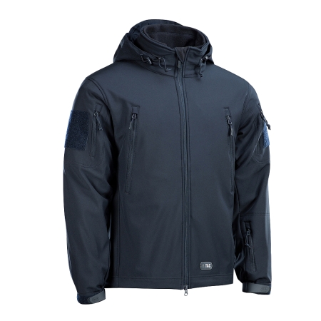 Kurtka M-Tac Soft Shell z podpinką granatowa