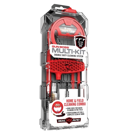 Zestaw narzędzi do czyszczenia broni Real Avid Gun Boss Multi-Kit do .357 / .38 / 9 mm