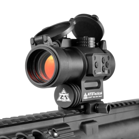 Kolimator AT3 Tactical LEOS 2 MOA z zielonym laserem