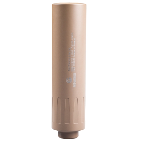 Tłumik do broni Gomander Tactinox 5,56 OB nasuwany 42 mm 1/2x28 stal nierdzewna piaskowy