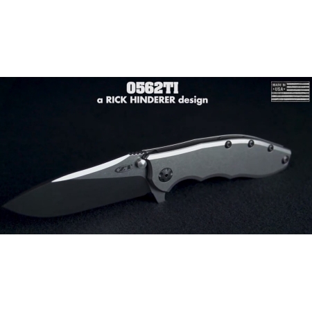 Nóż składany Zero Tolerance ZT Hinderer 0562TI